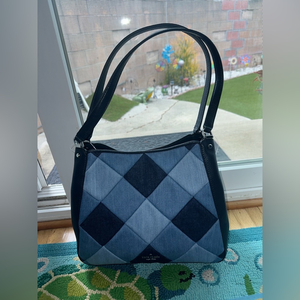 Kate Spade Leila Blue Multi Shoulder Bag